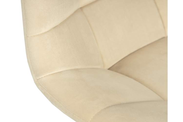 Набор 2 шт Стул барный DOBRIN TAILOR WHITE, бежевый велюр (MJ9-10)-9