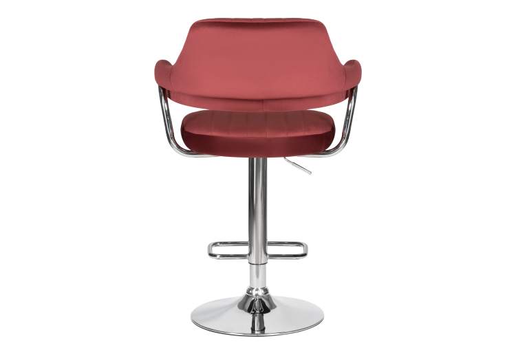 Набор 2 шт Стул барный DOBRIN CHARLY, винный велюр (MJ9-35)-5