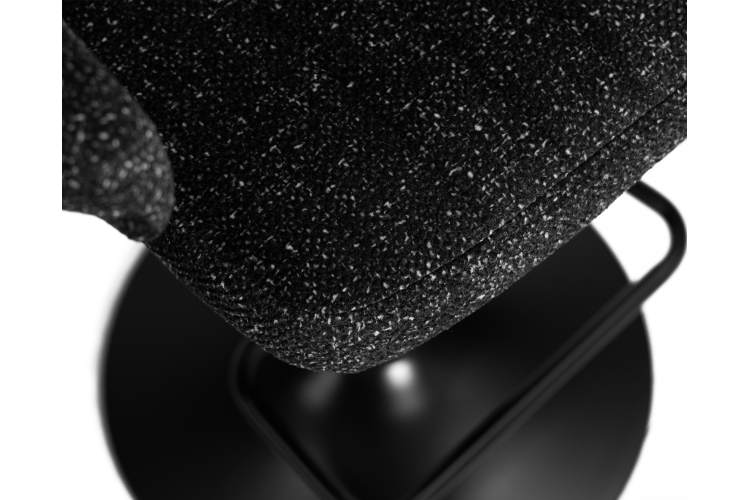 Набор 2 шт Стул барный DOBRIN CHARLY BLACK, черный твид (LEO18)-8