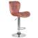 Набор 2 шт Стул барный DOBRIN BARNY, пудрово-розовый велюр (MJ9-32)