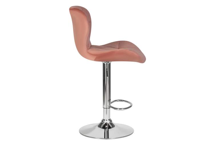 Набор 2 шт Стул барный DOBRIN BARNY, пудрово-розовый велюр (MJ9-32)-3