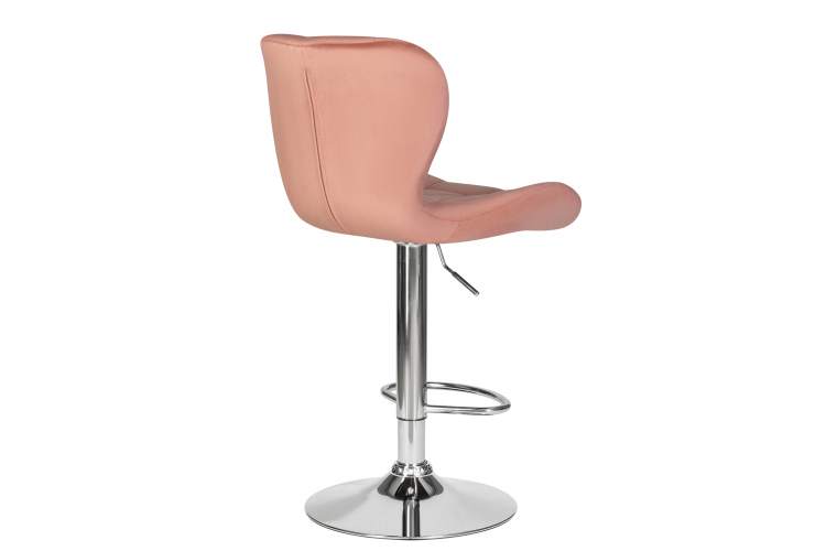 Набор 2 шт Стул барный DOBRIN BARNY, пудрово-розовый велюр (MJ9-32)-4