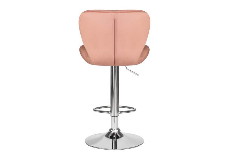 Набор 2 шт Стул барный DOBRIN BARNY, пудрово-розовый велюр (MJ9-32)-5