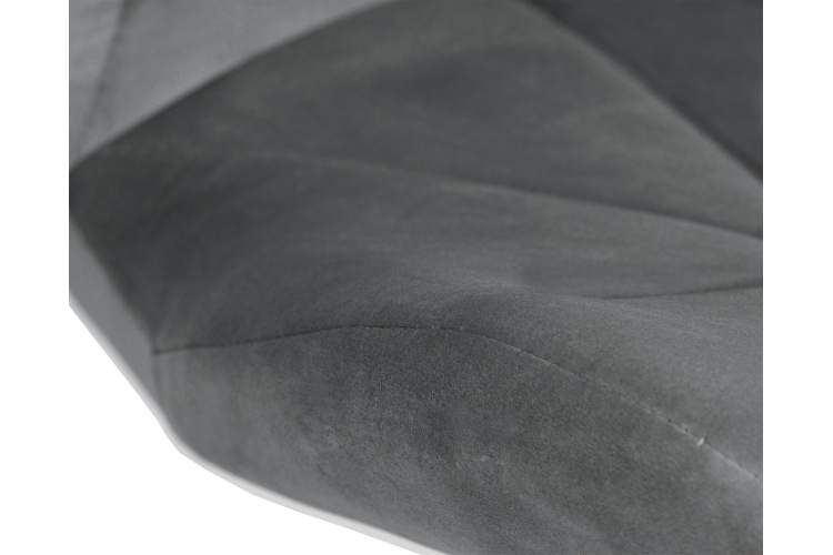 Набор 2 шт Стул барный DOBRIN BARNY BLACK, серый велюр (MJ9-75)-8