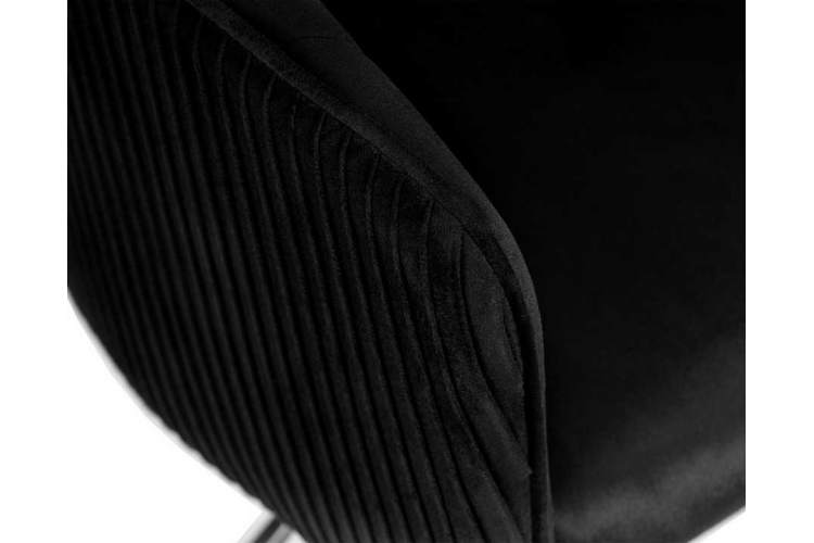 Стул барный DOBRIN DARCY BLACK, черный велюр (1922-21)-6