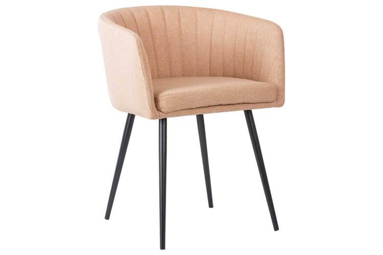 Стул обеденный DOBRIN ALINA, бежевая ткань (LAR-106D-4)