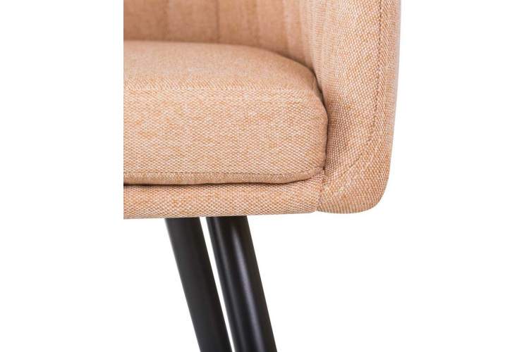 Стул обеденный DOBRIN ALINA, бежевая ткань (LAR-106D-4)-6