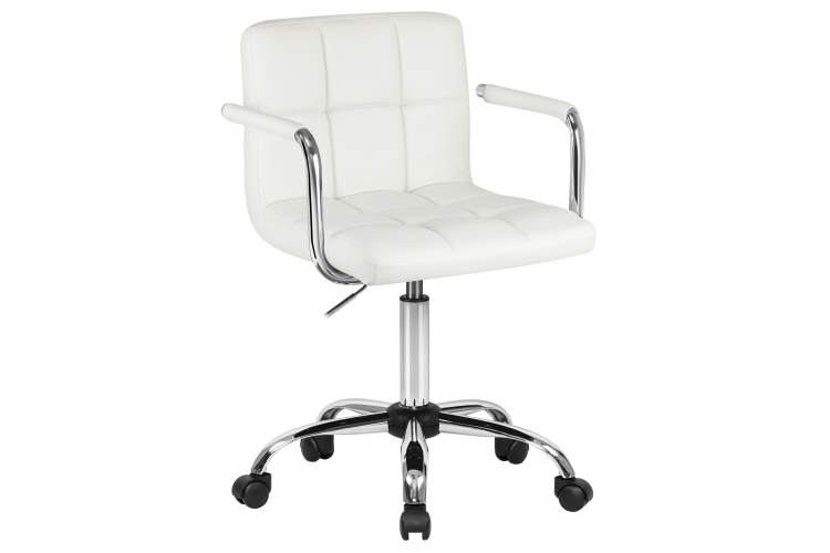 Набор 2 шт Офисное кресло для персонала DOBRIN TERRY, белый-1