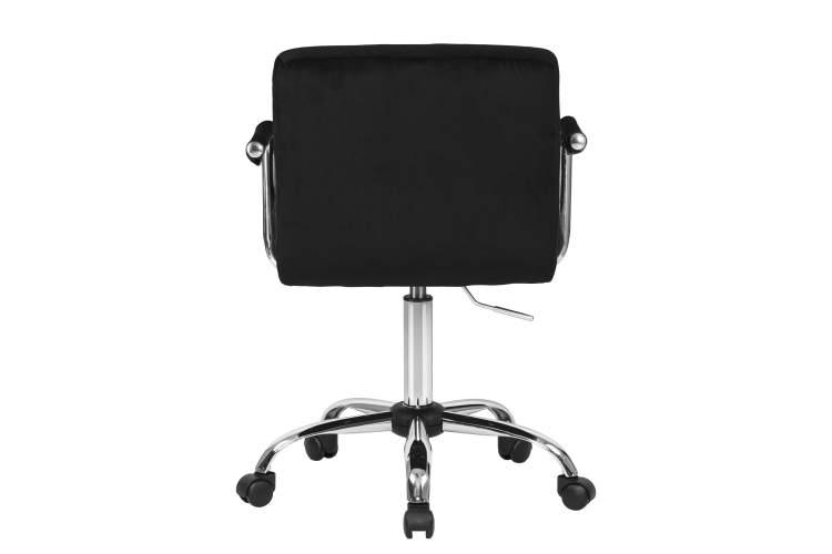 Набор 2 шт Офисное кресло для персонала DOBRIN TERRY, черный велюр (MJ9-101)-5