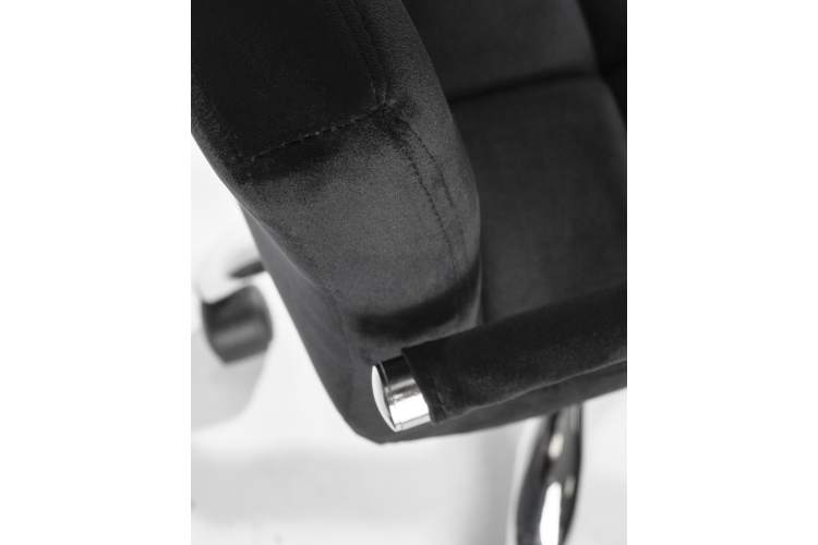 Набор 2 шт Офисное кресло для персонала DOBRIN TERRY, черный велюр (MJ9-101)-9