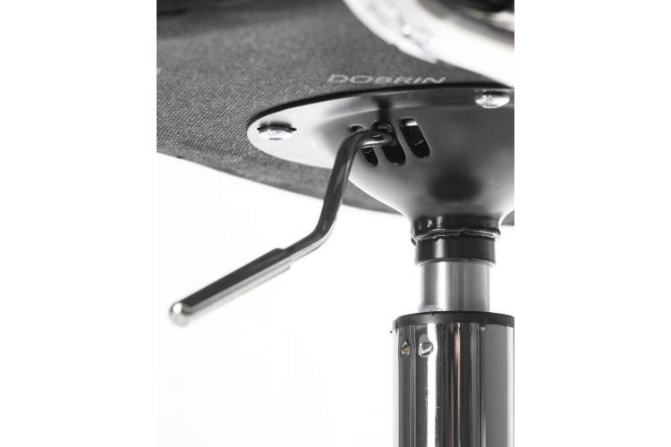 Набор 2 шт Офисное кресло для персонала DOBRIN TERRY, черный велюр (MJ9-101)-10