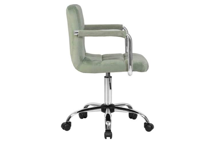 Офисное кресло для персонала DOBRIN TERRY, мятный велюр (MJ9-87)-2