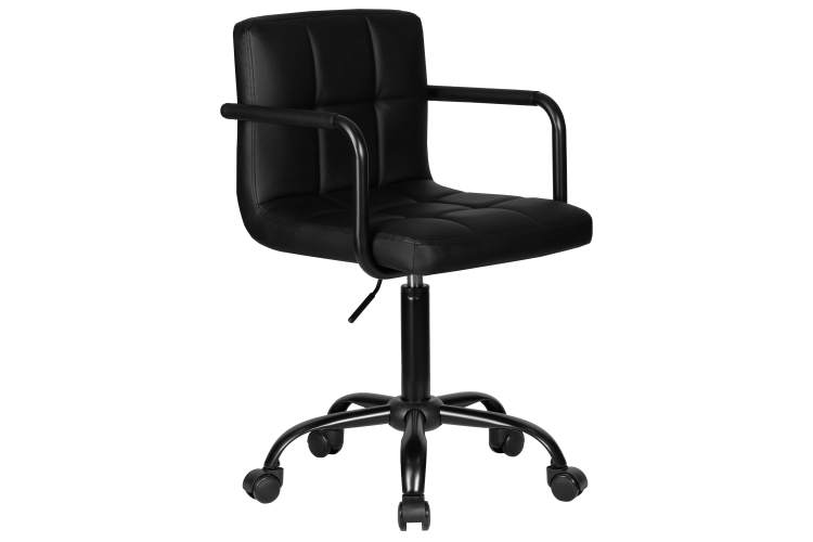 Офисное кресло для персонала DOBRIN TERRY BLACK, чёрный-1