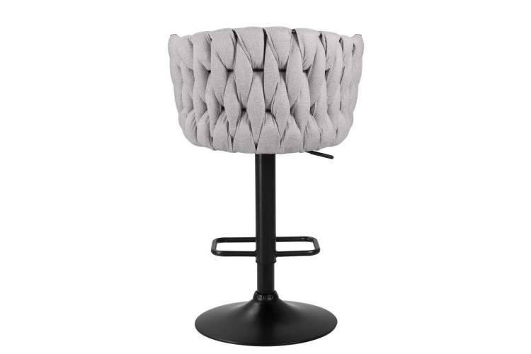 Стул барный DOBRIN LEON, серая ткань (LAR 275-17)-4