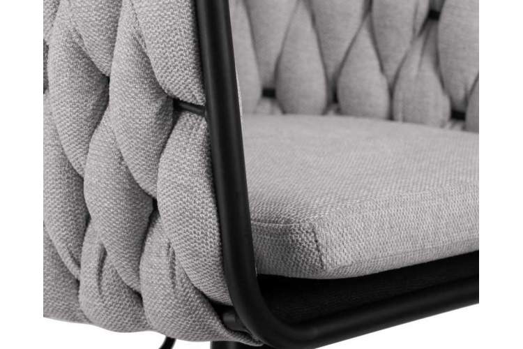 Стул барный DOBRIN LEON, серая ткань (LAR 275-17)-7