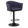Набор 2 шт Стул барный DOBRIN LEON, синяя ткань (LAR-275-29)