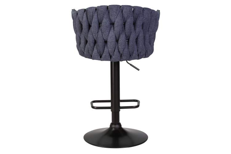 Набор 2 шт Стул барный DOBRIN LEON, синяя ткань (LAR-275-29)-4