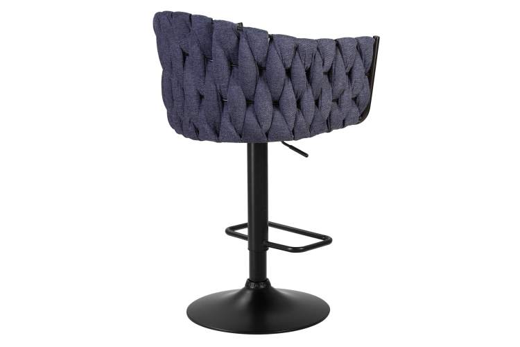 Набор 2 шт Стул барный DOBRIN LEON, синяя ткань (LAR-275-29)-5
