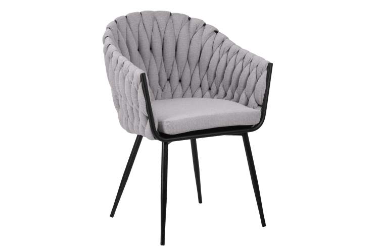 Набор 2 шт Стул обеденный DOBRIN MATILDA, серая ткань (LAR 275-17)-1