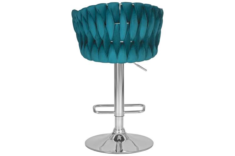 Набор 2 шт Стул барный DOBRIN MARCEL, морской волны велюр (MJ9-99)-5