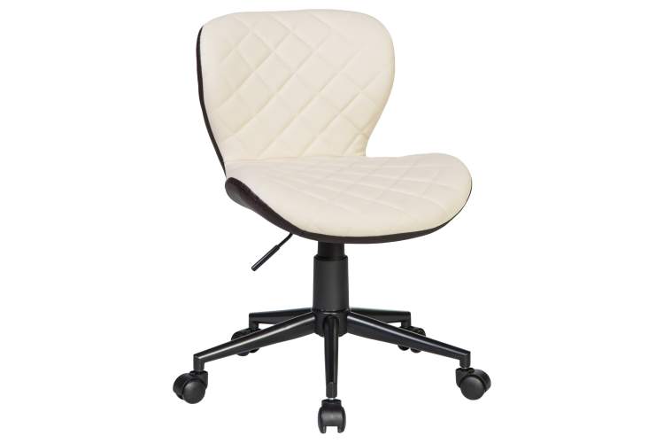 Набор 2 шт Офисное кресло для персонала DOBRIN RORY, кремово-коричневый-1