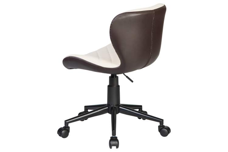 Набор 2 шт Офисное кресло для персонала DOBRIN RORY, кремово-коричневый-5