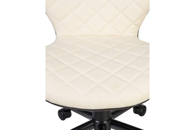 Набор 2 шт Офисное кресло для персонала DOBRIN RORY, кремово-коричневый-7