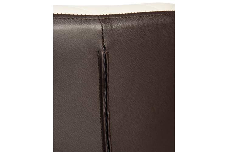 Набор 2 шт Офисное кресло для персонала DOBRIN RORY, кремово-коричневый-10