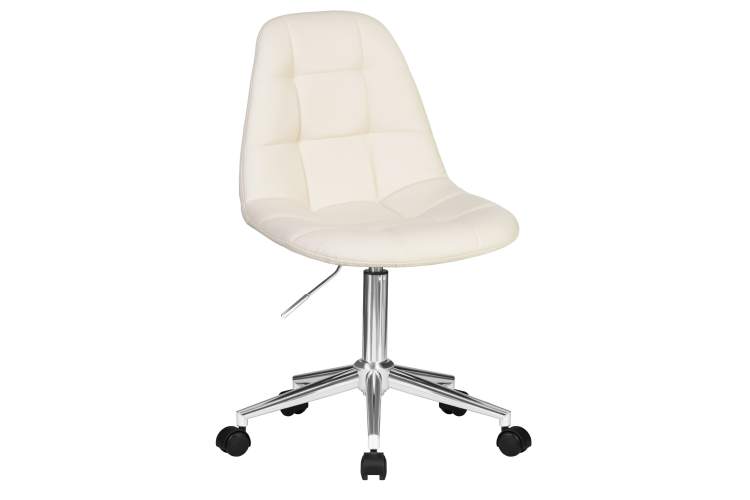 Набор 2 шт Офисное кресло для персонала DOBRIN MONTY, кремовый-1