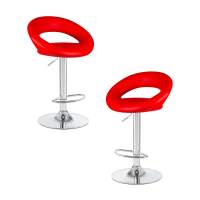 Набор 2 шт Стул барный DOBRIN MIRA, красный
