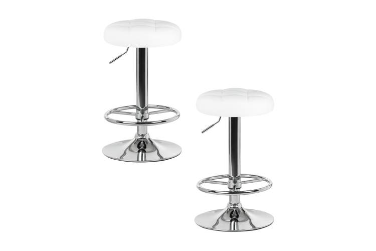 Набор 2 шт Табурет барный DOBRIN BRUNO, белый