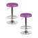 Набор 2 шт Табурет барный DOBRIN BRUNO, фиолетовый