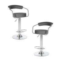 Набор 2 шт Стул барный DOBRIN MARTA, серый