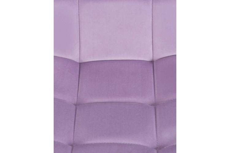 Стул обеденный DOBRIN ALEX, белые ножки, фиолетовый велюр (V108-49)-9