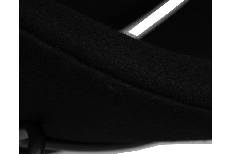 Набор 2 шт Кресло дизайнерское DOBRIN EMILY, черный ткань AF9, черное основание-7