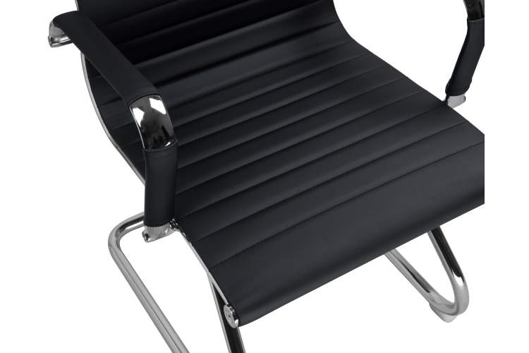 Набор 2 шт Офисное кресло для посетителей DOBRIN CODY, чёрный-6