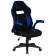 Кресло игровое DOBRIN RICK, черно-синяя ткань