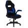 Кресло игровое DOBRIN RICK, черно-синяя ткань