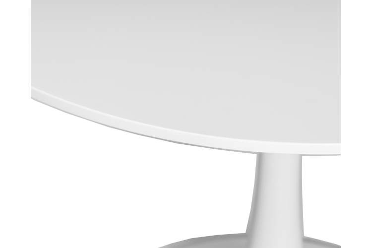 Стол обеденный MIA, белая столешница, белое основание-2