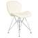 Набор 4 шт Стул обеденный DOBRIN BUTTERFLY CHROME, ножки хром, цвет кремовый