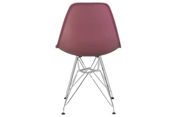 Набор 4 шт Стул обеденный DOBRIN DSR, ножки хром, цвет пыльная роза (NX-P-11)-5