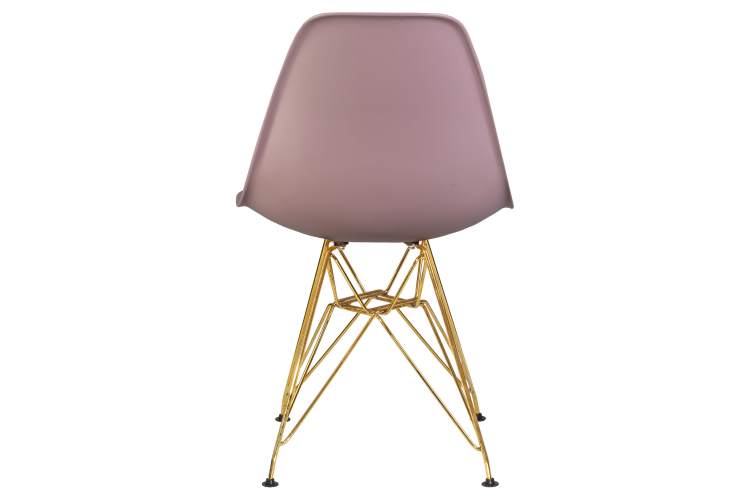 Набор 4 шт Стул обеденный DOBRIN DSR, ножки золотые, цвет сиреневый (P-04)-5