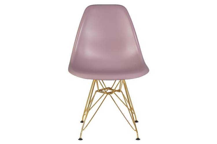 Набор 4 шт Стул обеденный DOBRIN DSR, ножки золотые, цвет сиреневый (P-04)-6