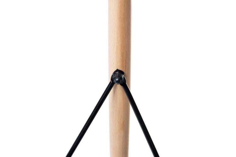 Стул обеденный DOBRIN DSW, ножки светлый бук, цвет белый (W-02)-6