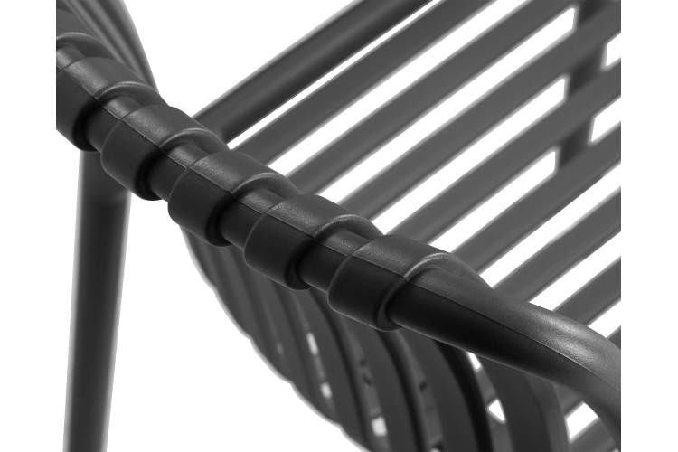 Набор 3 шт Стул обеденный DOBRIN WALTER, темно-серый (GR-04)-7