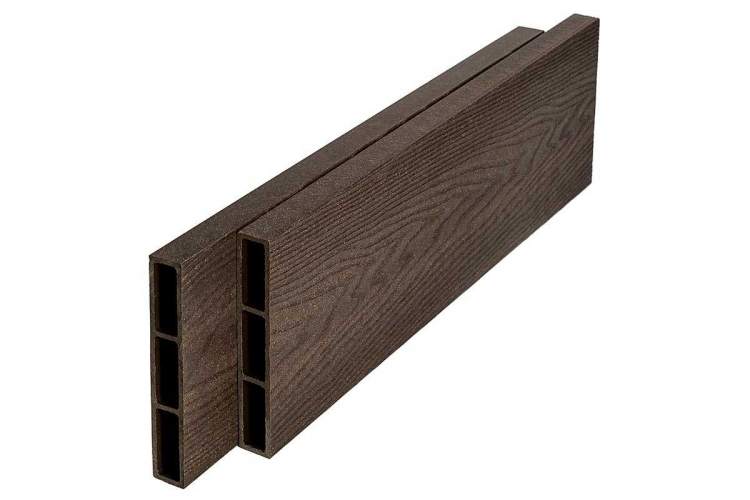 Доска ДПК для грядок Holzhof 150*25*2950мм, тиснение 3D-3