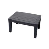 Мебель для ресторана Стол b:rattan Arizona, антрацит для кафе