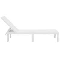 Шезлонг Tweet compact, белый