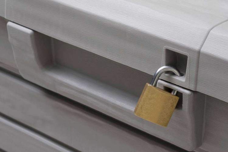 Сундук Toomax FLORIDA Compact 120 л Серый-9