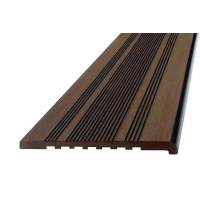 Ступень ДПК Ecodeck 346*23,5*4000мм венге Террасная доска из ДПК